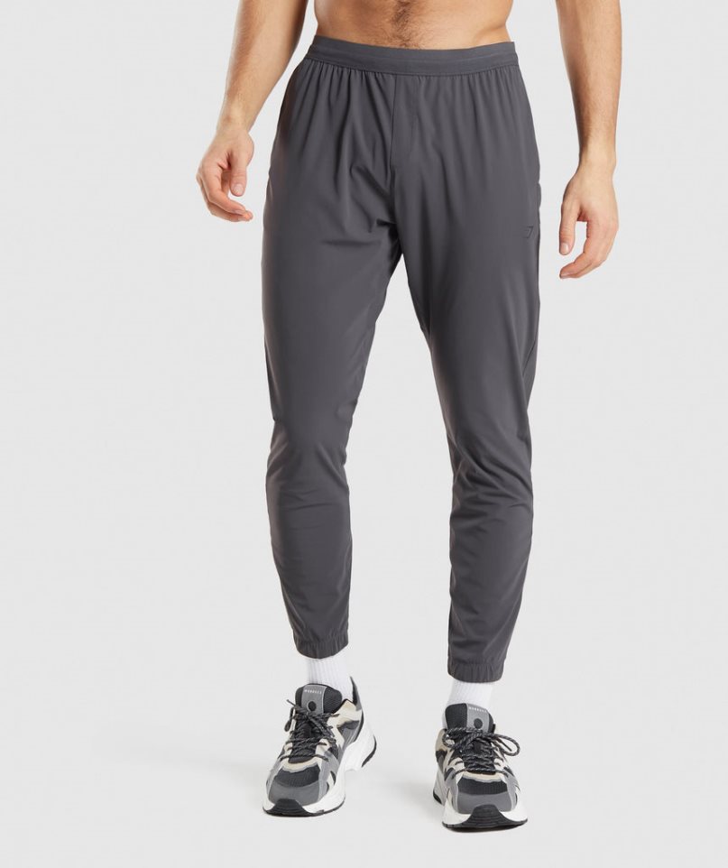 Men\'s Gymshark Studio Jogger Dark Grey | CA 1837ND